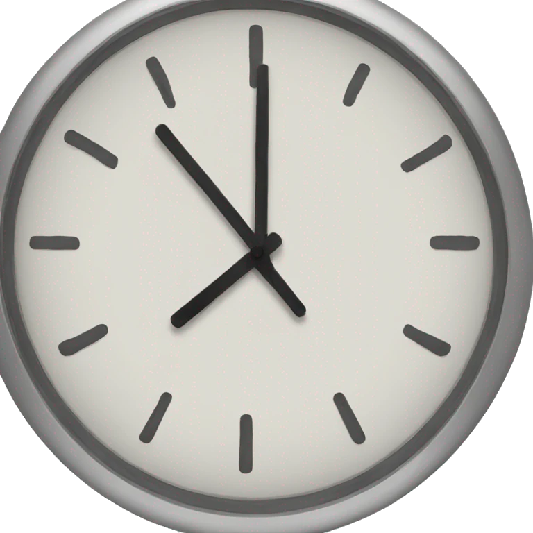 Clock emoji