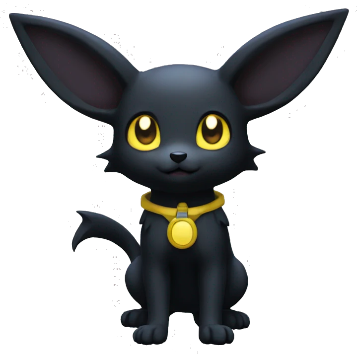 Umbreon full body emoji