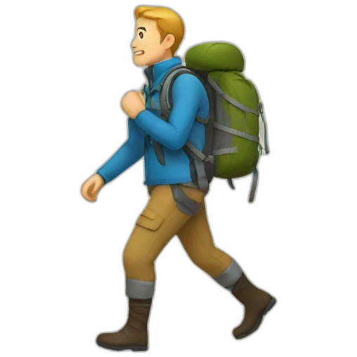 Trekking emoji