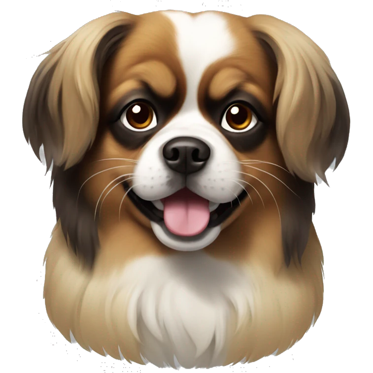Tibetan spaniel emoji
