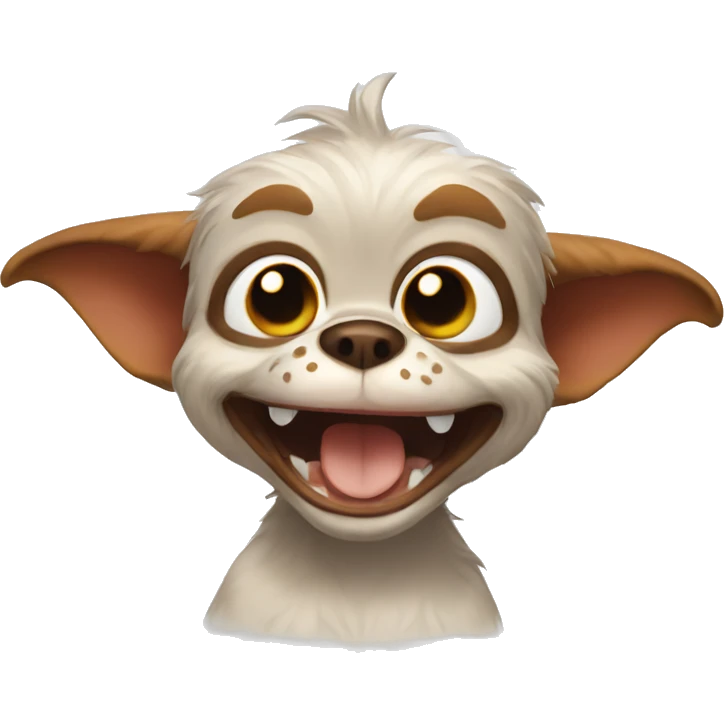 Smiling gizmo gremlin emoji emoji