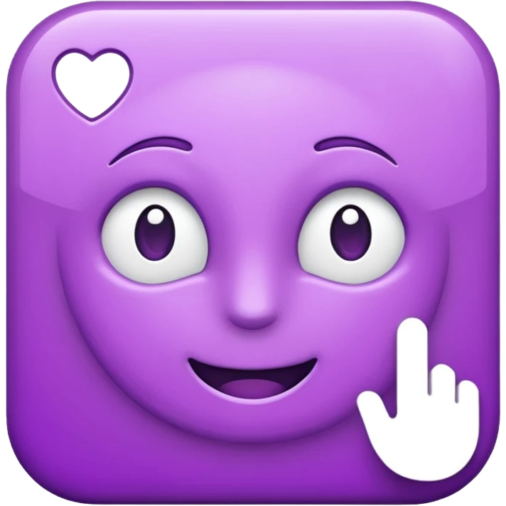 purple notification emoji