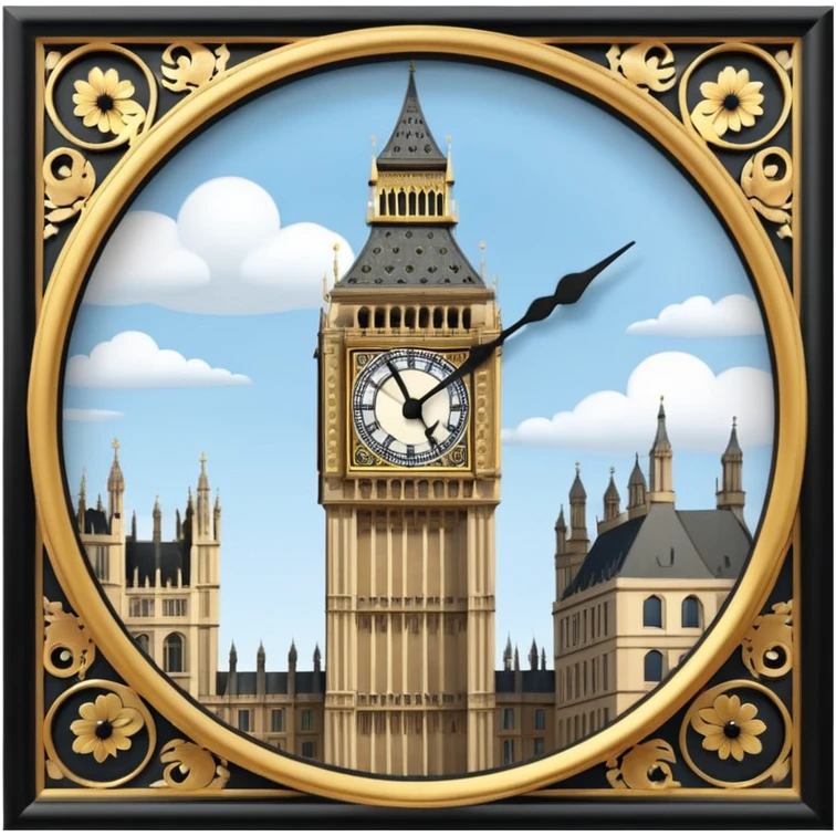 big ben london emoji