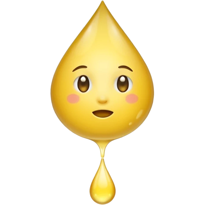 drop of pee emoji