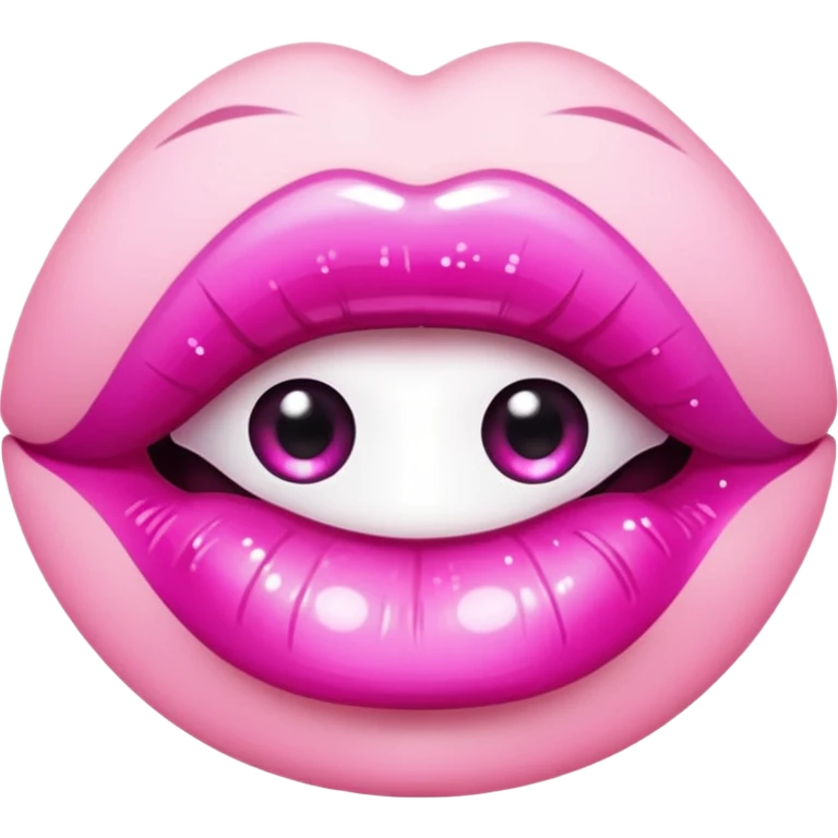 maquillaje glos emoji