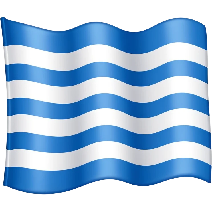 Bavarian flag waving emoji