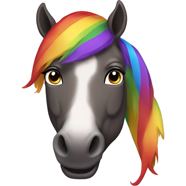 lgbt horses emoji