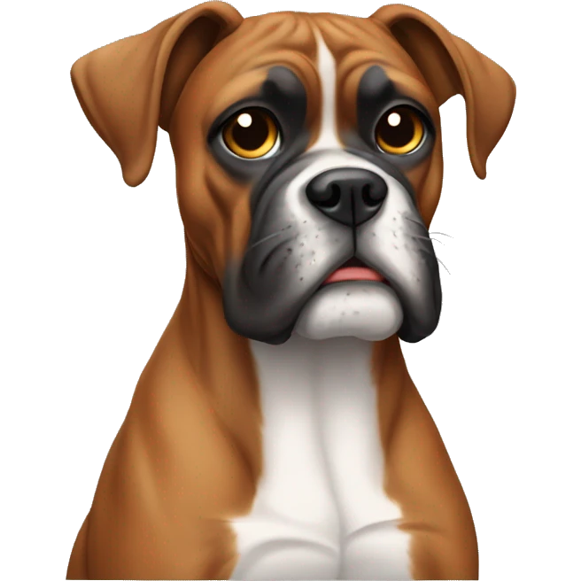 Boxer dog emoji