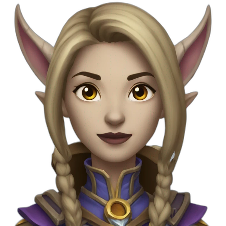 Warcraft-draenei-hunter-female emoji