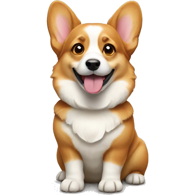 Corgi dog emoji