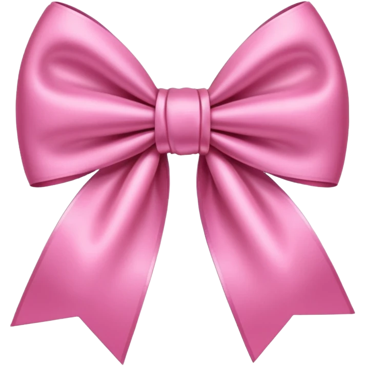 Girly bow emoji