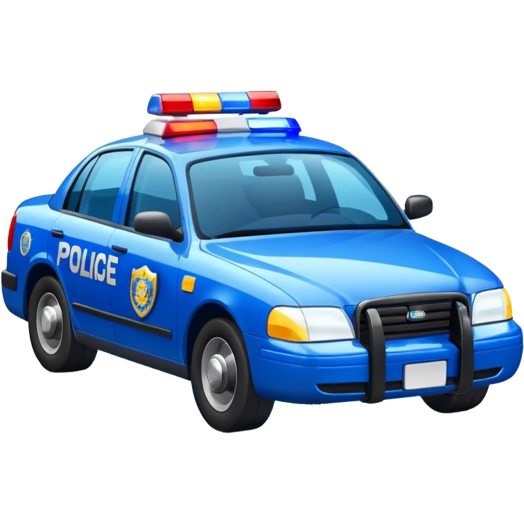 Police car emoji