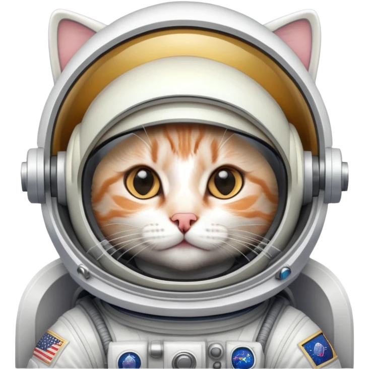 Кот космонавт  emoji