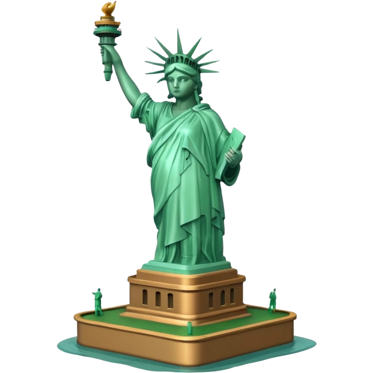 Liberty statue New Yourk emoji