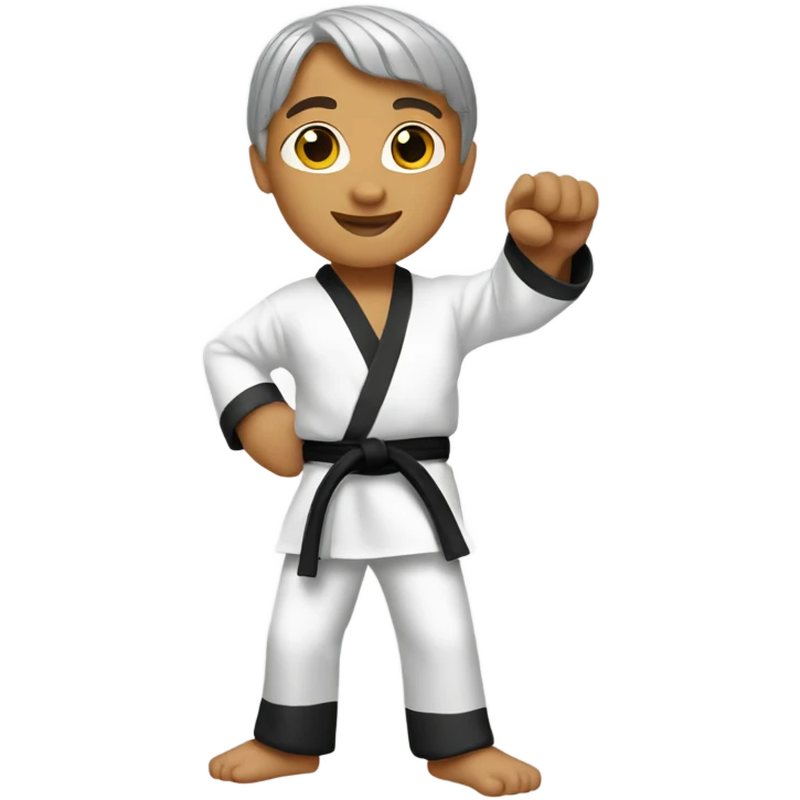 The karate kid emoji