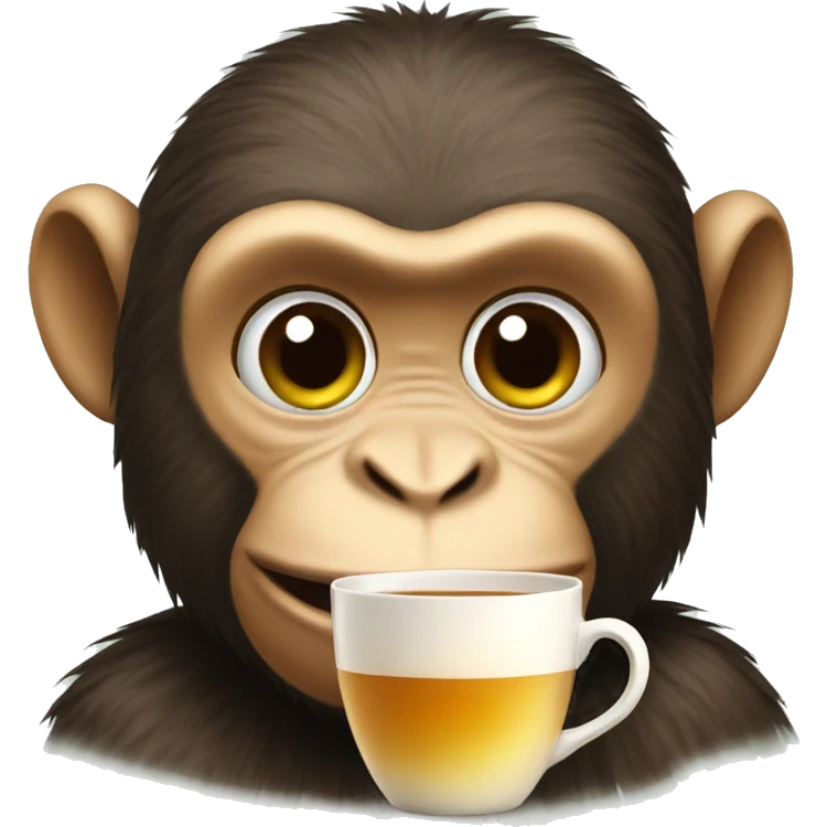 monkey tea emoji