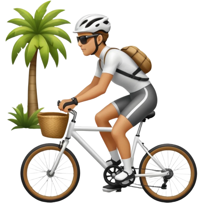 cycling outdoors emoji