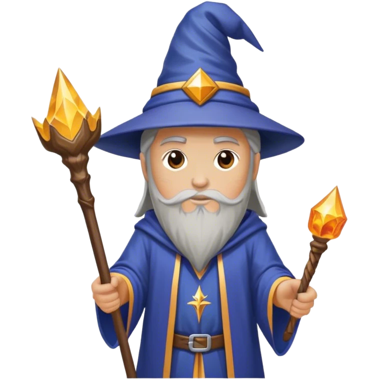 NBA with jersey and wizard hat with a wizard staff emoji