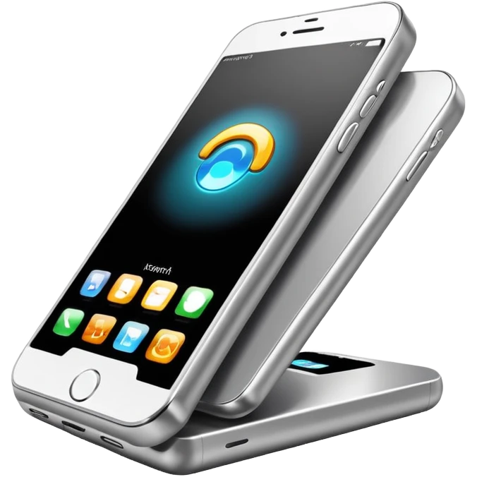 Hyper Futuristic phone emoji