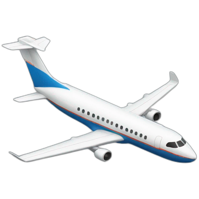 three floor airplane emoji