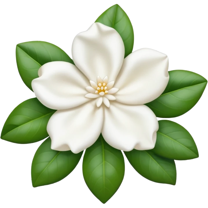 Gardenia blanca emoji