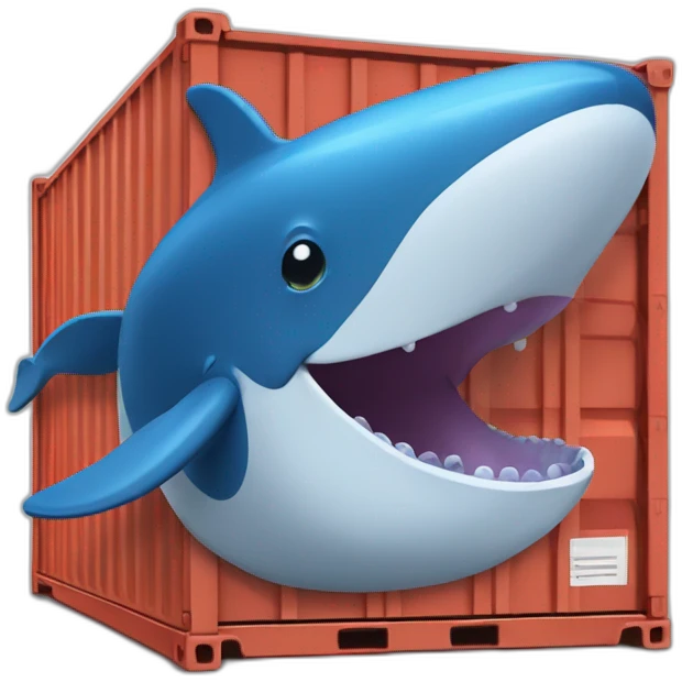 docker whale container emoji