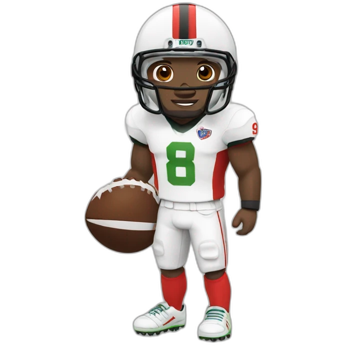 joueur de football  emoji