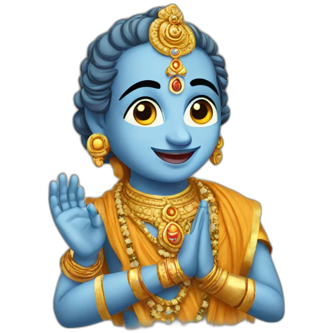 Lord Krishna  emoji
