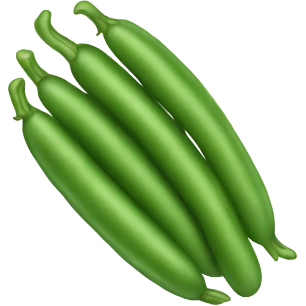 Green beans emoji