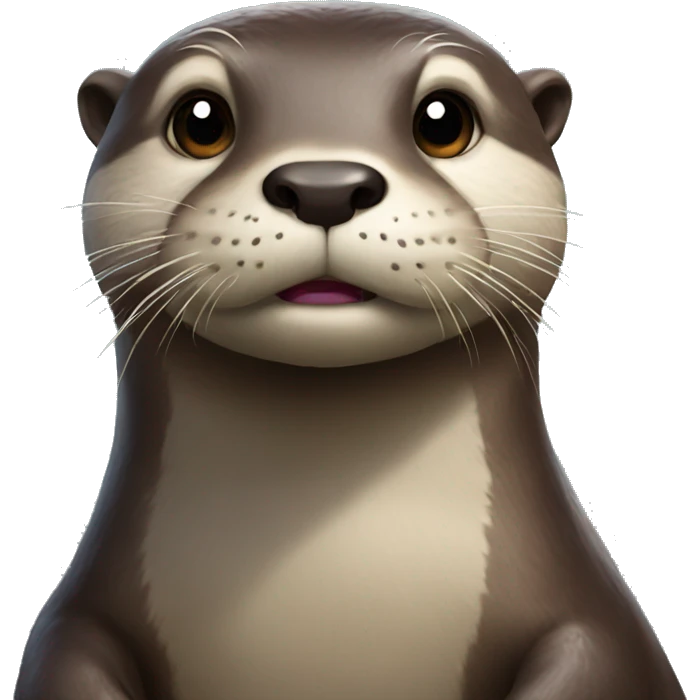 Strong otter emoji