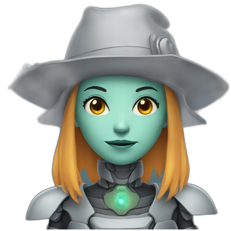 robo-witch emoji