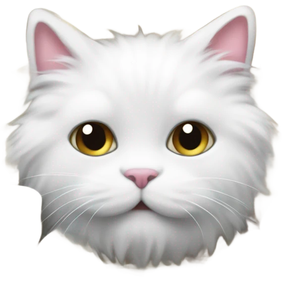 Kitty with marshmallows  emoji