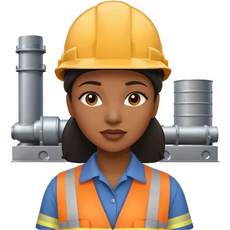 factory worker black woman  emoji