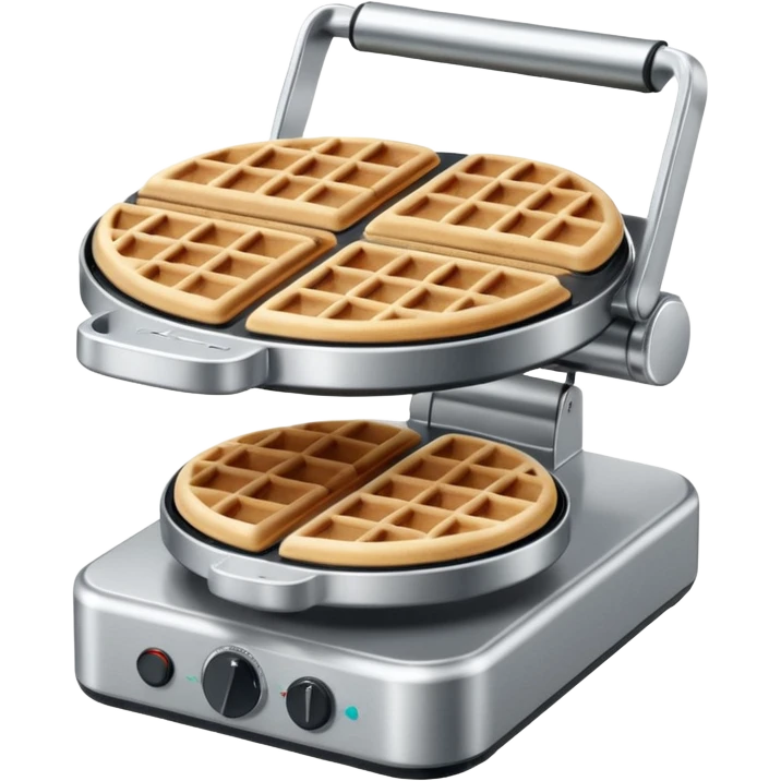 вафельница металлическая в стиле айфон emoji