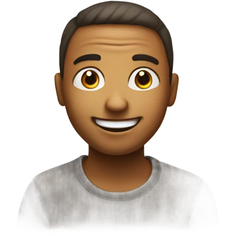 Emoji looking high emoji