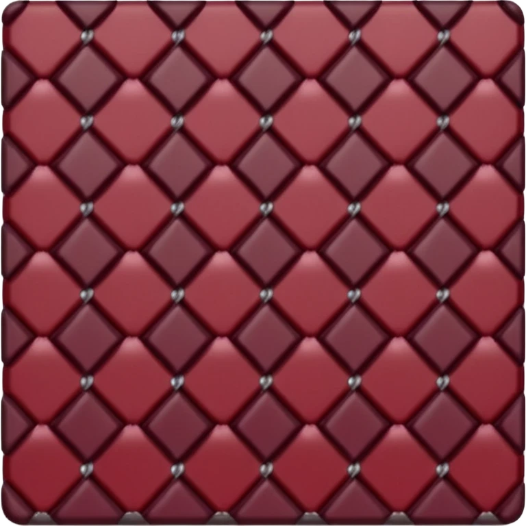 Burgundy check  emoji