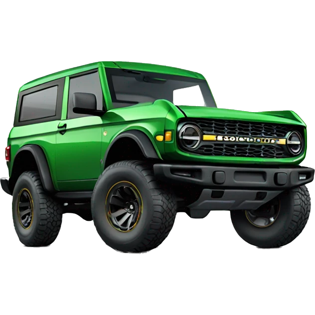 2024 Ford bronco Green emoji