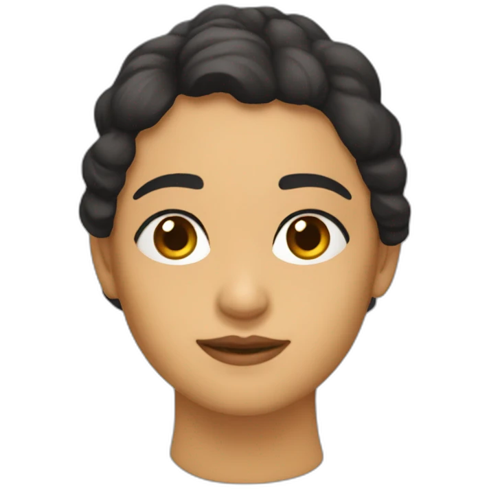 Morena apaixonada  emoji