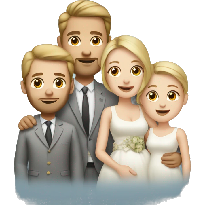 married couple with baby emoji