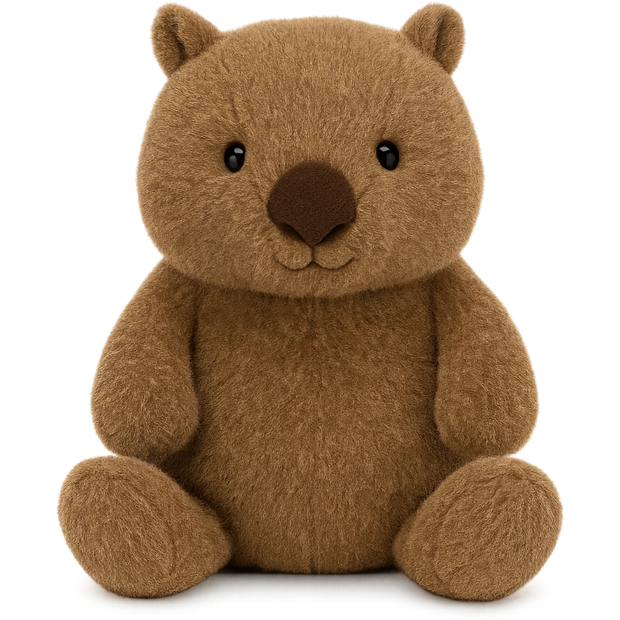 wombat jellycat plushie emoji