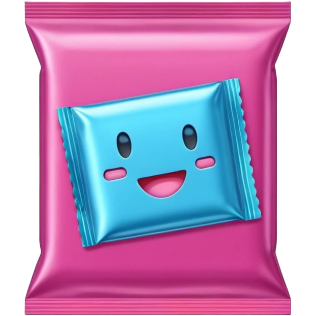 chewing gum packet emoji