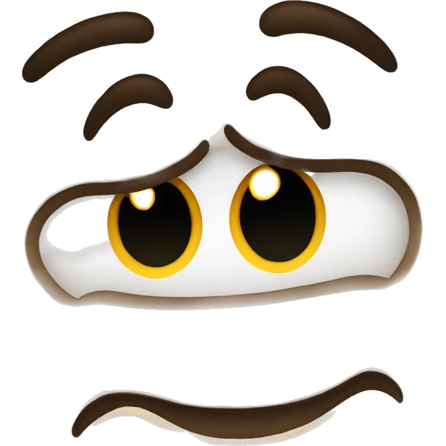 a face that barely holds back tears but is trying to smile with all its might emoji