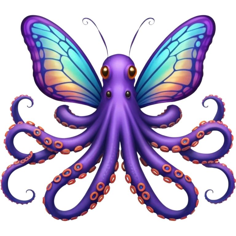 🦋+🐙? emoji
