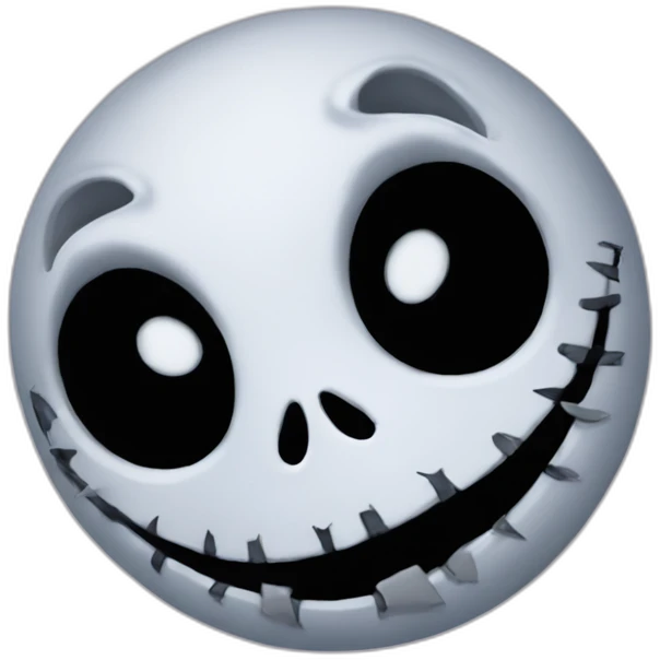 The nightmare before Christmas emoji