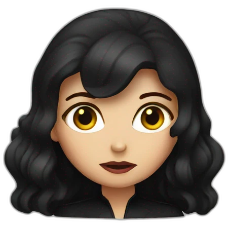 black widow emoji