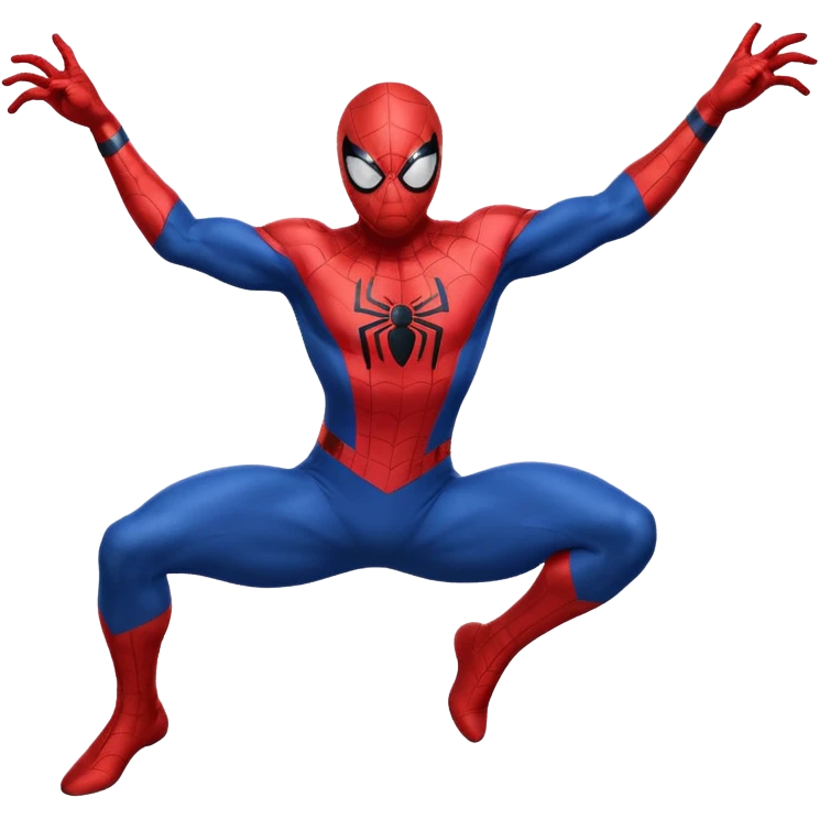 Spider-Man standing emoji