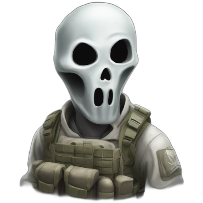Ghost call of duty emoji