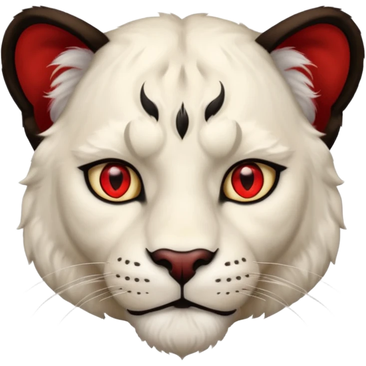 white panther emoji. As one would see on discord, that looks like Samuel Ayers from "The Smoke Room". make sure his eyes are red NO RED EARS emoji