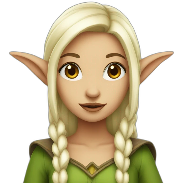 Elfe girl emoji