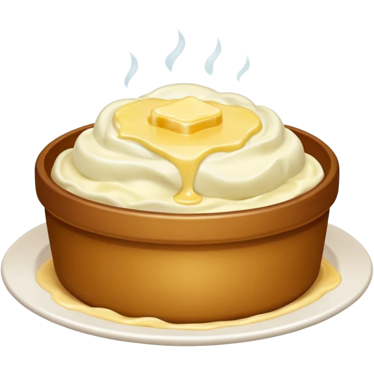 Delicious Mashed potatoes emoji
